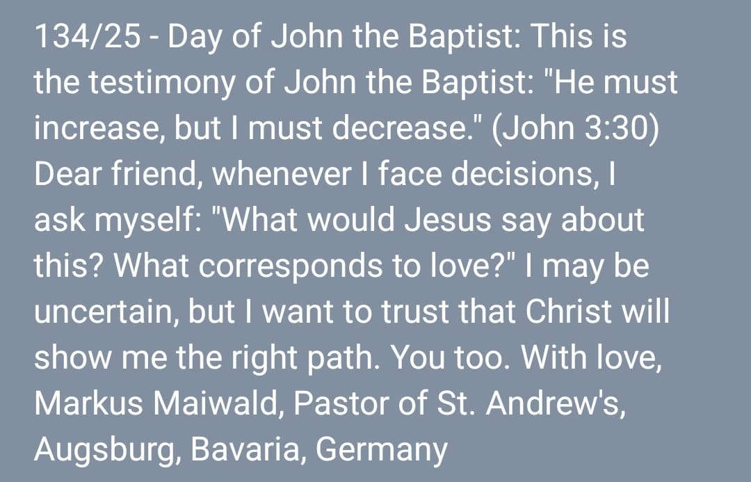 MarkusMaiwald2's tweet photo. 134/25 - *"Love life and trust in God!"* https://t.co/CaQVmPLdKC
