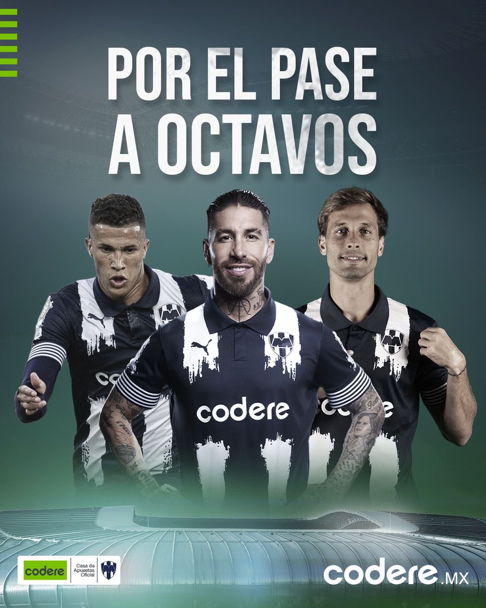 InvictosSomos's tweet photo. El día llegó, señoras y señores. 

Hoy puede ser una jornada histórica para el Club de Futbol Monterrey. 

Hoy los Rayados se juegan el boleto a los octavos de final. 

Es el momento. 

POR LA GLORIA INTERNACIONAL. #CodereEsRayado