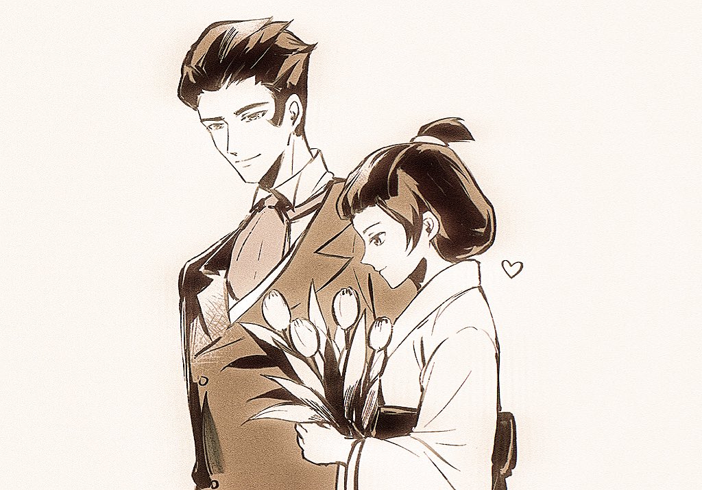 amethyst0718's tweet image. 手書きprocess

#大逆転裁判 
#TheGreatAceAttorney