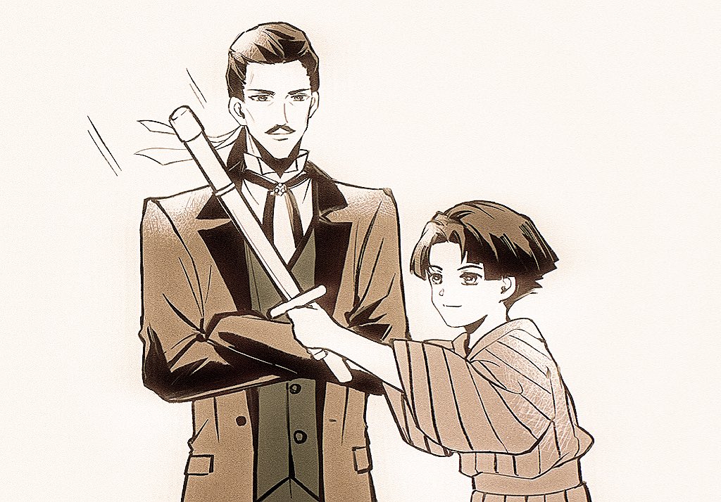amethyst0718's tweet image. 手書きprocess

#大逆転裁判 
#TheGreatAceAttorney