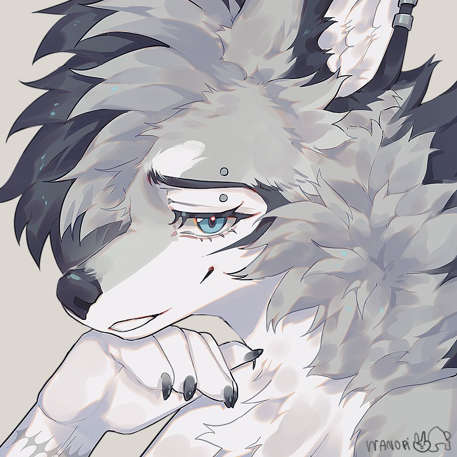 wano884's tweet image. Commission for @.vulcwulf