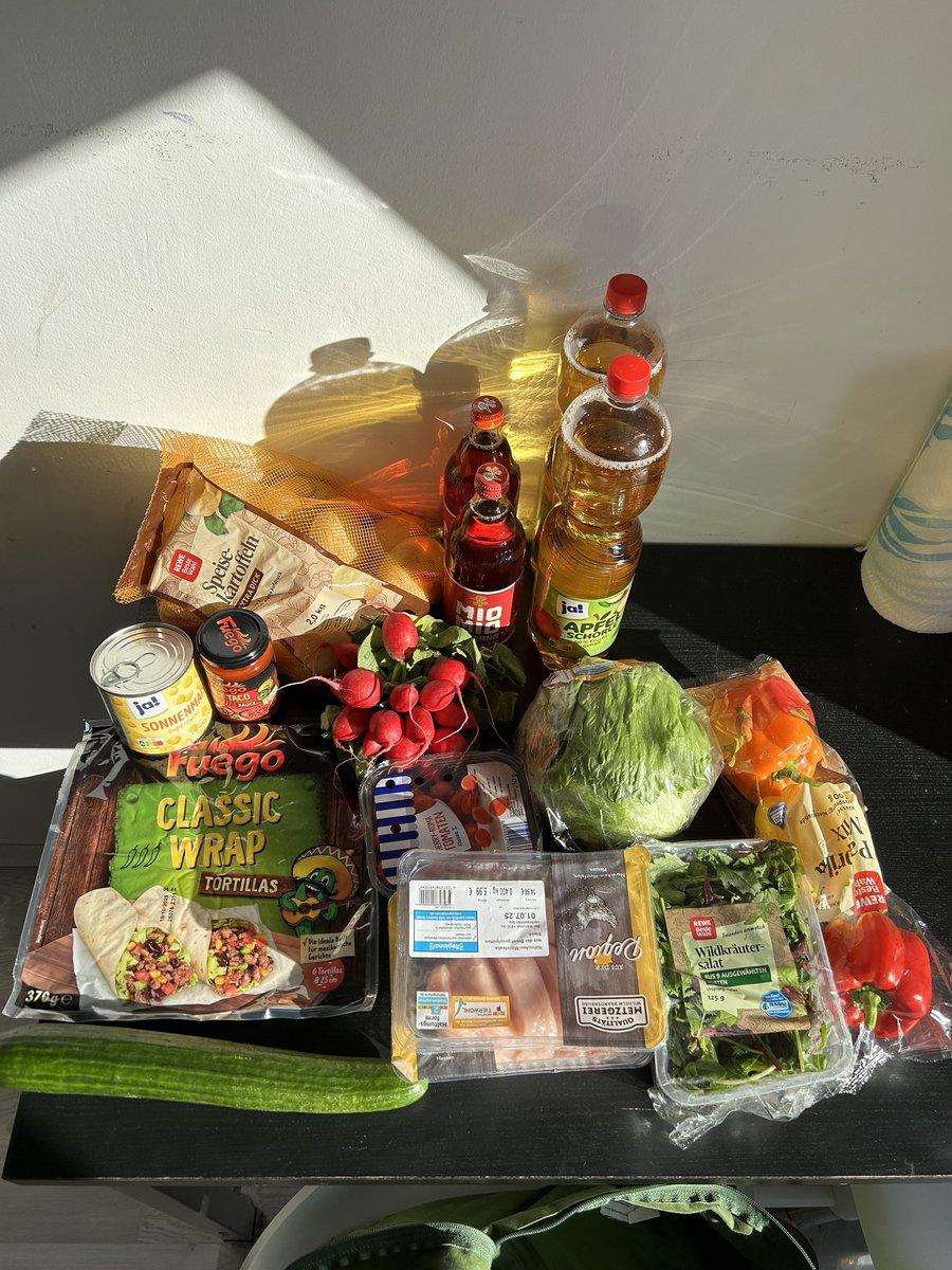 Wenn ihr raten müsstet wie teuer der Einkauf war, was würdet ihr schätzen?