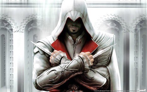 M_ALMulaifi89's tweet photo. “Do not fear the darkness, but welcome it's embrace”

“We work in the Dark to serve the Light. We are assassins” 

“Nothing is True. Everything is Permitted”

“Requiescat in pace” 

-Ezio Audirore De Firenze ❤️

#AssasinCreed #EzioBirthday https://t.co/131BfxzlSC