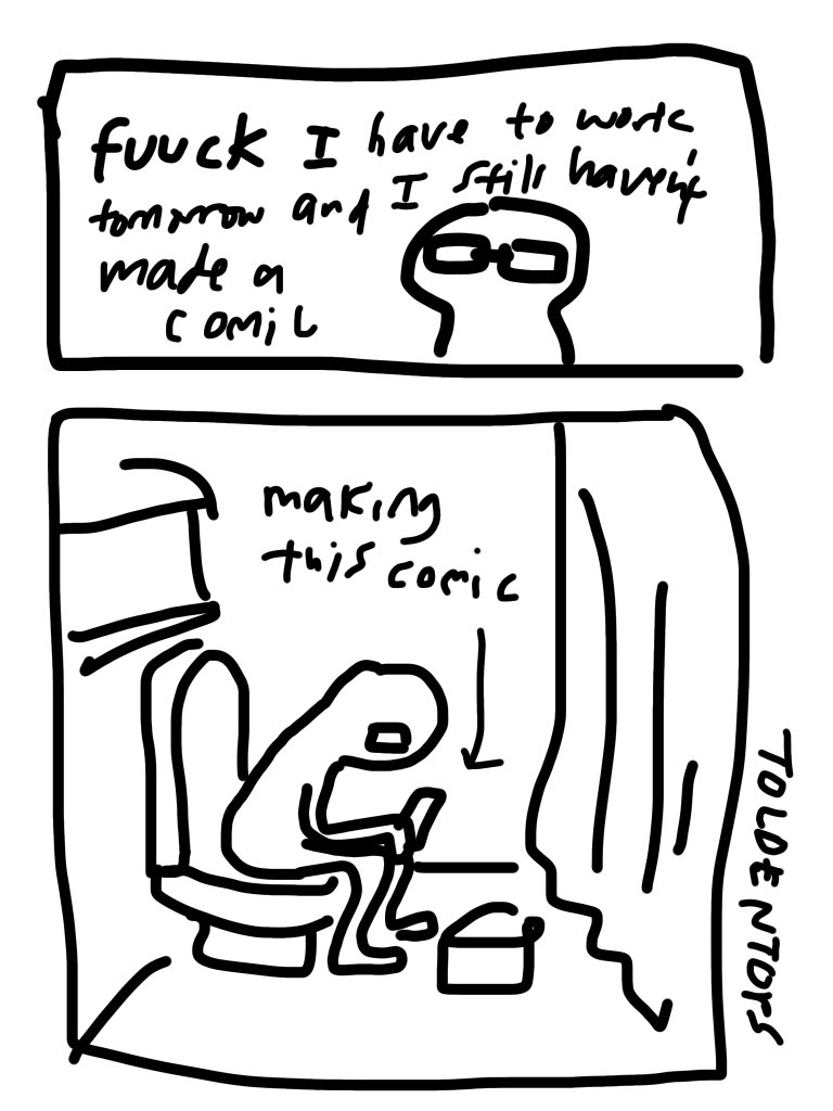 yuuuuup #makeaterriblecomicday2025 
