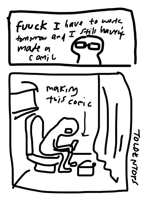 yuuuuup #makeaterriblecomicday2025 
