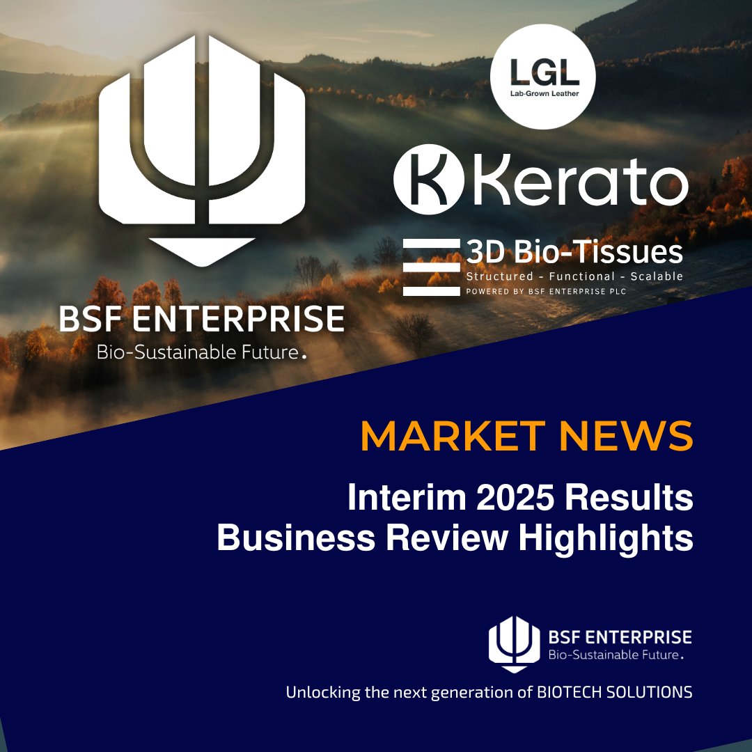 BSF Enterprise (@bsf_enterprise) on Twitter photo ๐๐ฆ๐ ๐๐ป๐๐ฒ๐ฟ๐ฝ๐ฟ๐ถ๐๐ฒ ๐ฃ๐๐ (LSE: BSFA), (OTCQB: BSFAF)
๐๐ป๐๐ฒ๐ฟ๐ถ๐บ ๐ฎ๐ฌ๐ฎ๐ฑ ๐ฅ๐ฒ๐๐๐น๐๐ โ ๐๐๐๐ถ๐ป๐ฒ๐๐ ๐ฅ๐ฒ๐๐ถ๐ฒ๐ ๐๐ถ๐ด๐ต๐น๐ถ๐ด๐ต๐๐
๐ฌ ๐๐น๐ผ๐ฏ๐ฎ๐น ๐ฆ๐๐ฟ๐ฎ๐๐ฒ๐ด๐ถ๐ฐ ๐ ๐ถ๐น๐ฒ๐๐๐ผ๐ป๐ฒ:
3DBT has entered a landmark MoU with Sartorius to scale up ๐๐ฆ๐ ๐๐ป๐๐ฒ๐ฟ๐ฝ๐ฟ๐ถ๐๐ฒ ๐ฃ๐๐ (LSE: BSFA), (OTCQB: BSFAF)
๐๐ป๐๐ฒ๐ฟ๐ถ๐บ ๐ฎ๐ฌ๐ฎ๐ฑ ๐ฅ๐ฒ๐๐๐น๐๐ โ ๐๐๐๐ถ๐ป๐ฒ๐๐ ๐ฅ๐ฒ๐๐ถ๐ฒ๐ ๐๐ถ๐ด๐ต๐น๐ถ๐ด๐ต๐๐
๐ฌ ๐๐น๐ผ๐ฏ๐ฎ๐น ๐ฆ๐๐ฟ๐ฎ๐๐ฒ๐ด๐ถ๐ฐ ๐ ๐ถ๐น๐ฒ๐๐๐ผ๐ป๐ฒ:
3DBT has entered a landmark MoU with Sartorius to scale up