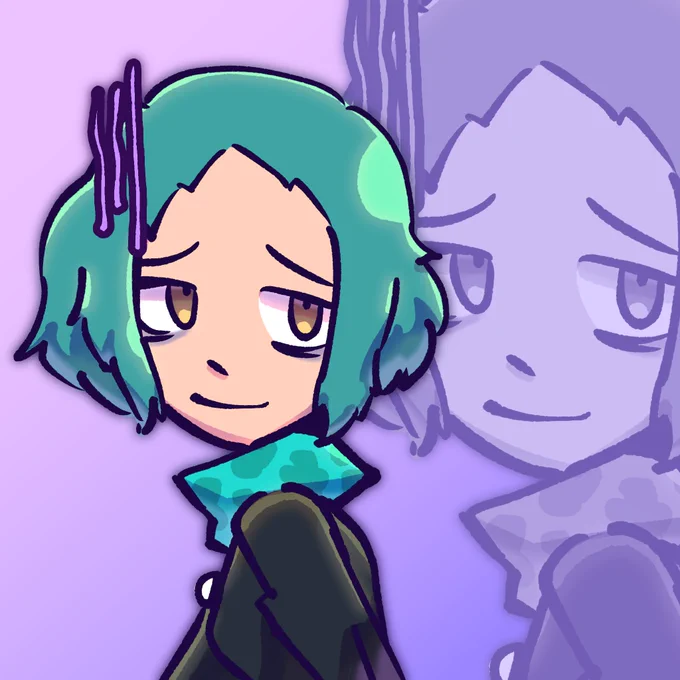 sleepy at work so i doodled a fuuk