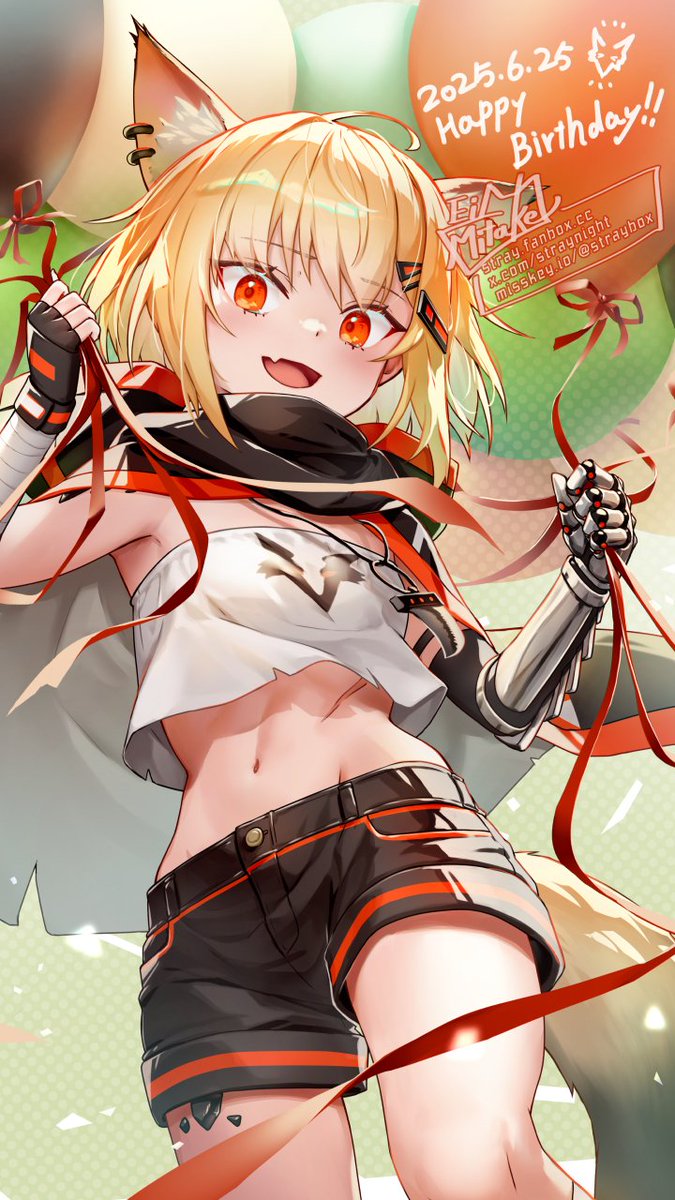 🦊🎂🦊🎉🎉🎉
#アークナイツ