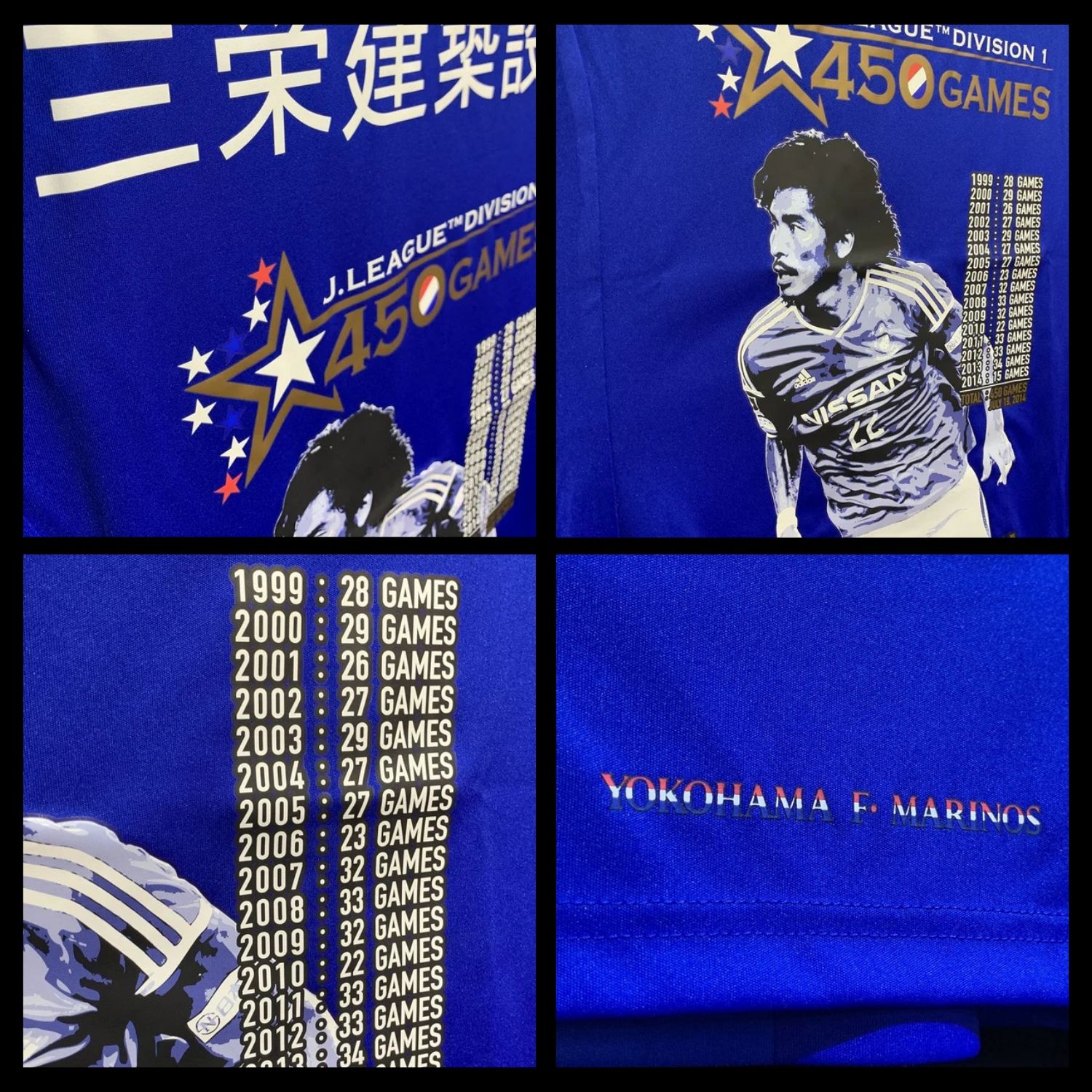 中澤佑二 ドイツW杯 ブラジル戦 マーキング 日本代表 レプリカ