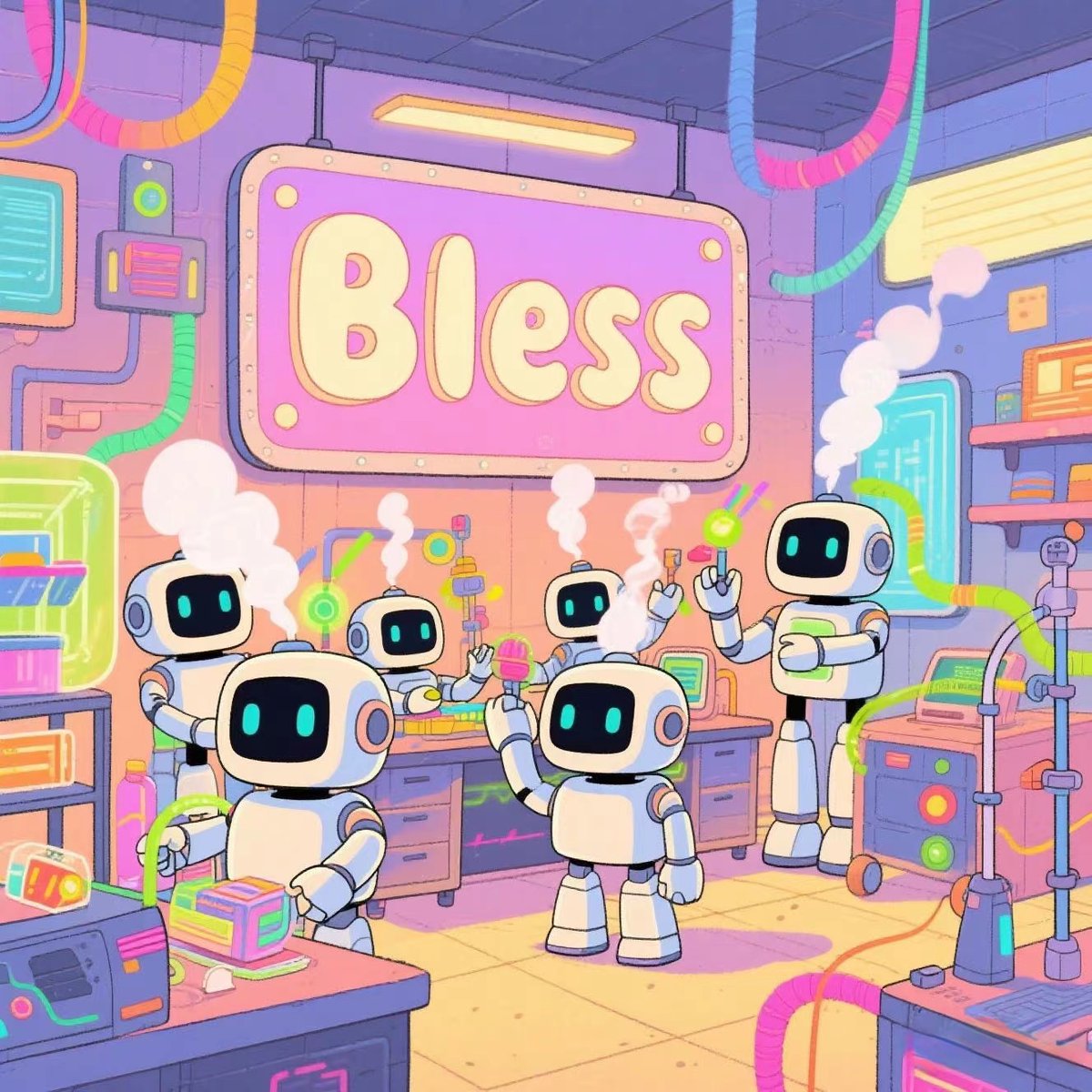 🚀 兄弟们，Bless Network 太炸了！ 这项目简直是Web3 的“算力共享神器”，让咱的闲置电脑也能赚币！😎 下面是我扒的Bless  Network