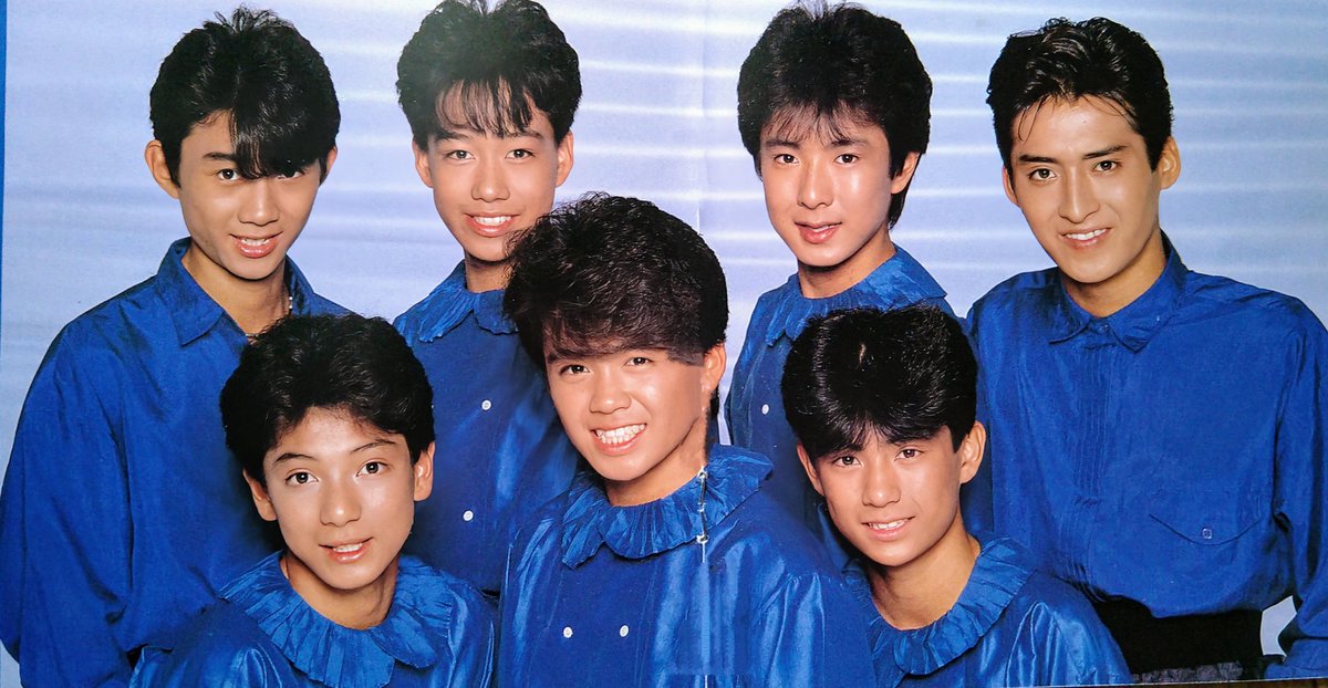 今日は光GENJI 結成日🛼 38周年おめでとう㊗️ 光GENJIの7人に出会えて