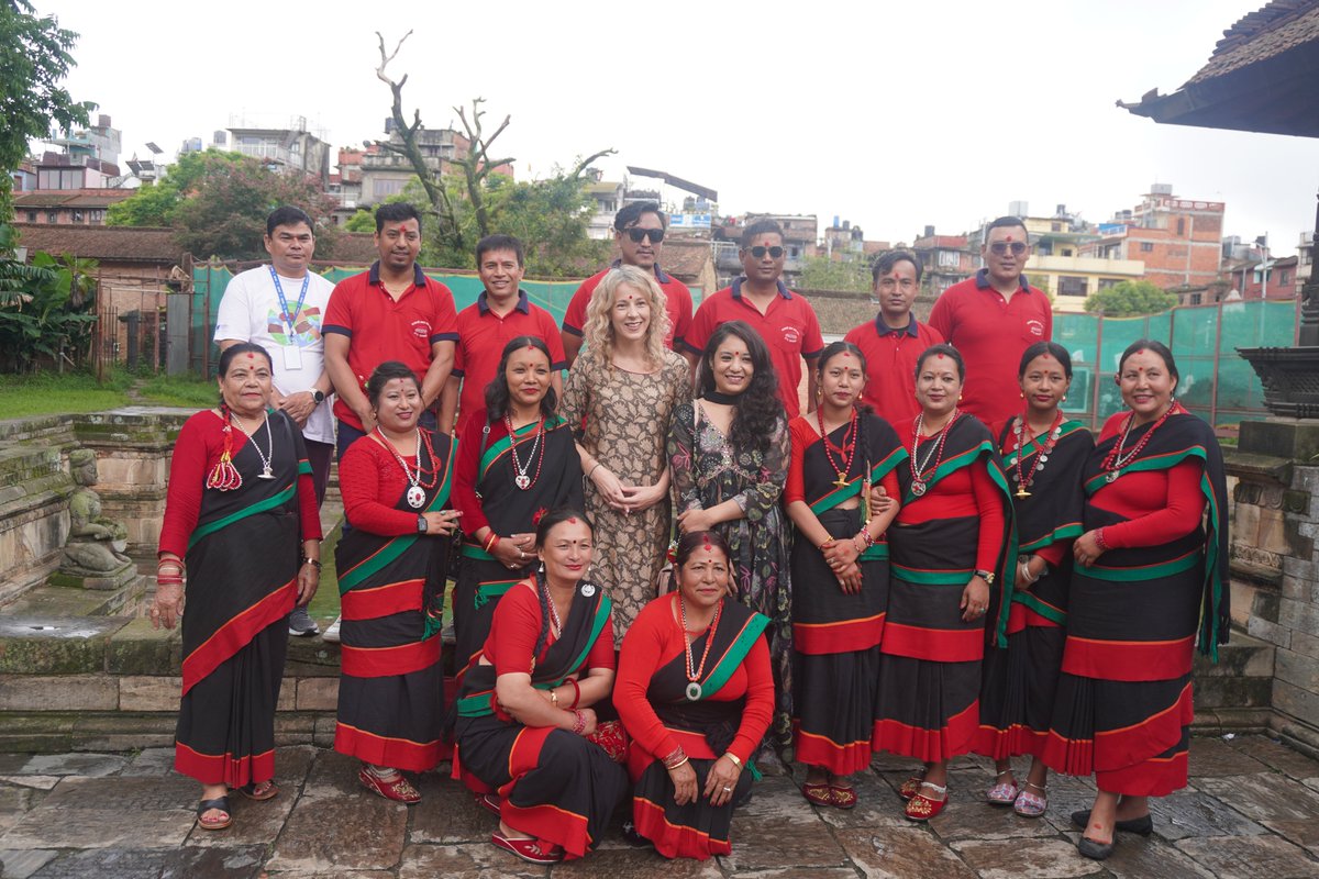WHRNepal's tweet photo. On International Widows Day, WHR Nepal hosted a meaningful event with Chief Guest Chiri Babu Maharjan, Mayor of Lalitpur.
Inspiring voices from Upasana Rana, Patricia Fernández Pacheco, Apsara Dongol, Krishna Hari Maharjan, and Kabita Pandey marked the day. https://t.co/yvkx4OoH39