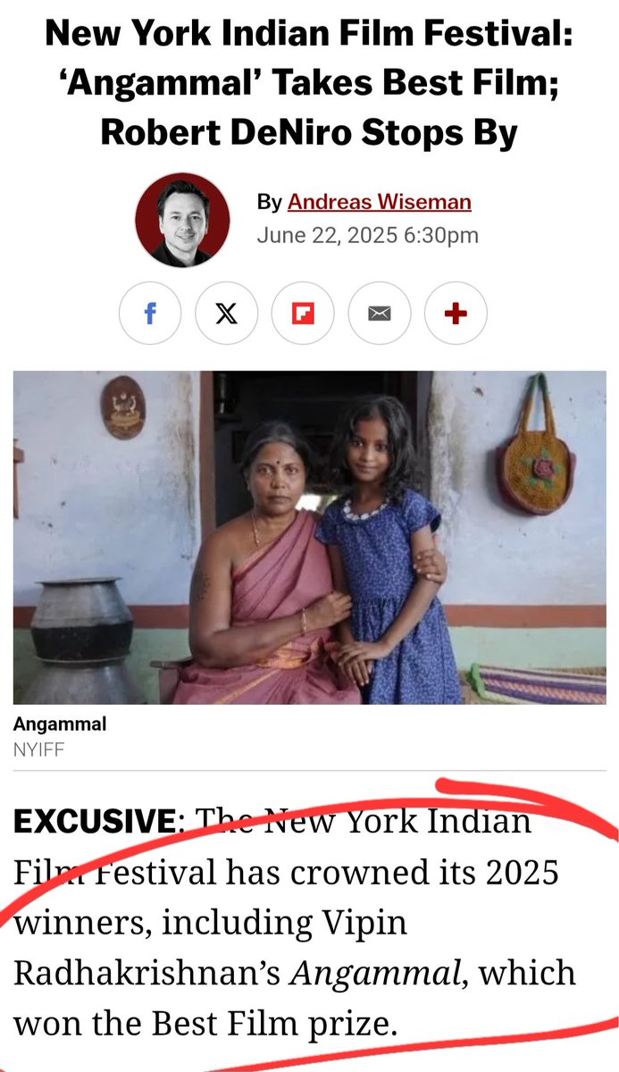 Congratulations, <a href="/kailasam_geetha/">Geetha Kailasam</a> and team #Angammal