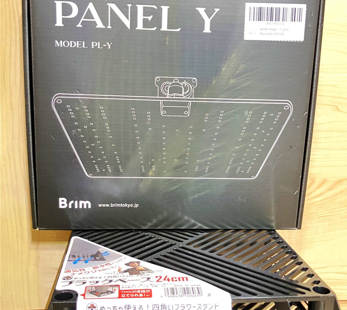 ライトとブラックベースが到着❣️٩( 'ω' )و
楽しい園芸♪🥳✨