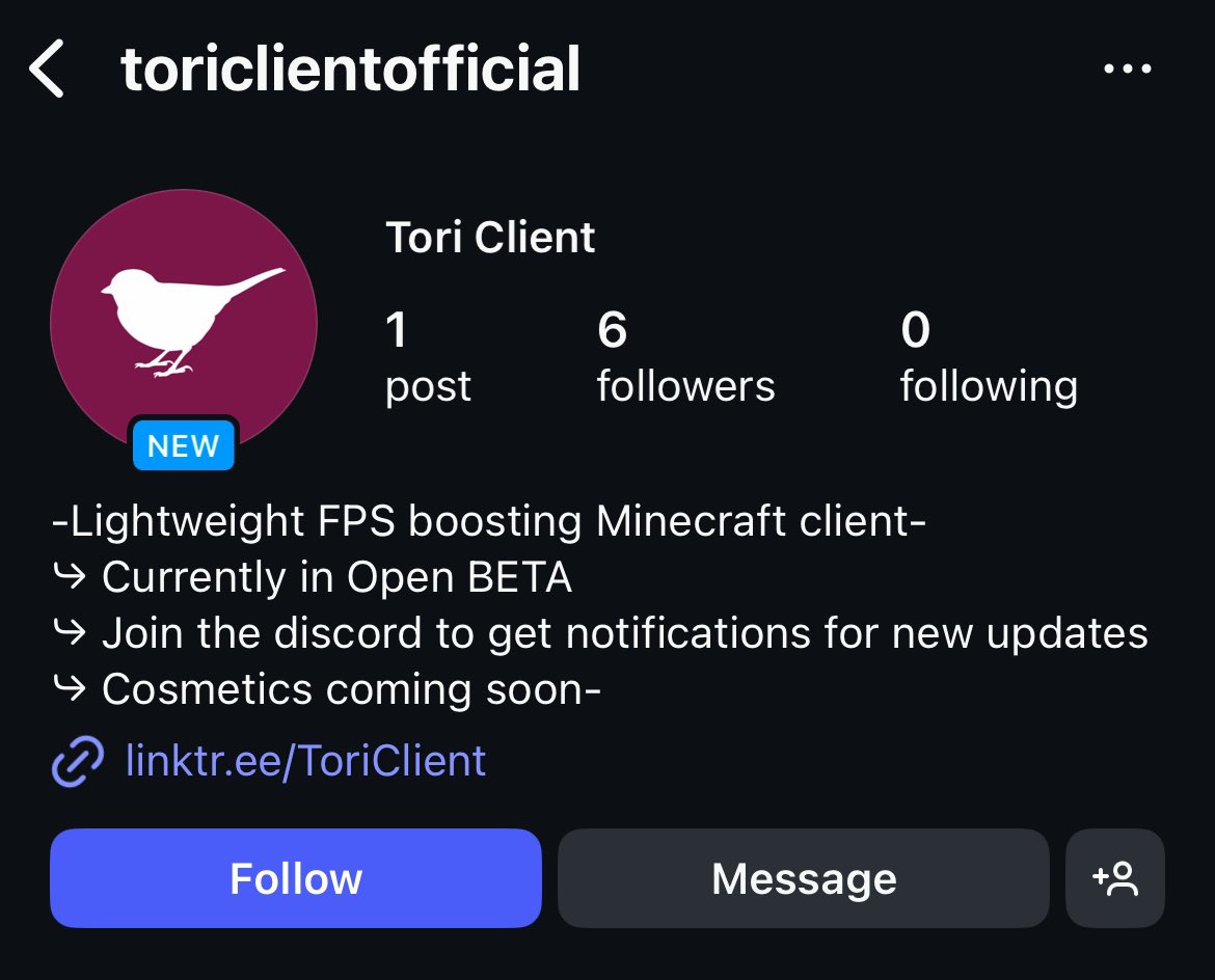 Tori Client tweet media