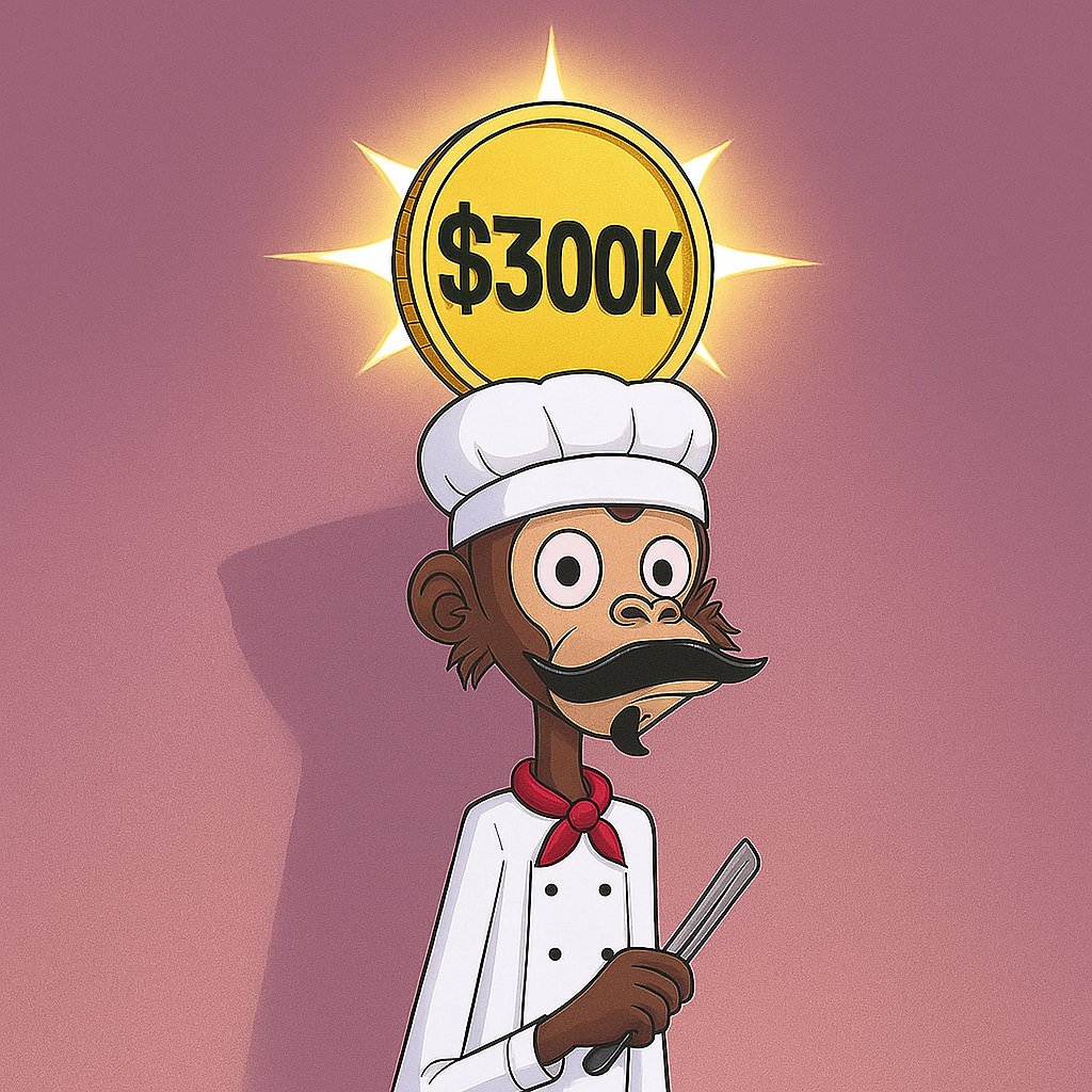 ChefCoinCTO's tweet photo. $300k market cap is reached. 1 million mc is near.
#profit #solana #memecoin #trading https://t.co/xRYwcNvPyi