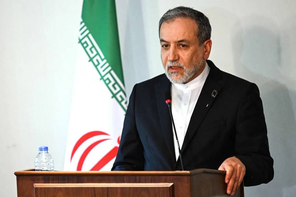 RohsHumanright7's tweet photo. Iranian Foreign Minister Abbas Araqchi: No one in Iran will abandon its nuclear program. We have demonstrated our commitment to the Nuclear Non-Proliferation Treaty for many years, but it has failed to protect our program.
We must reconsider how we protect our nuclear facilities. https://t.co/tTmqRMaY1n