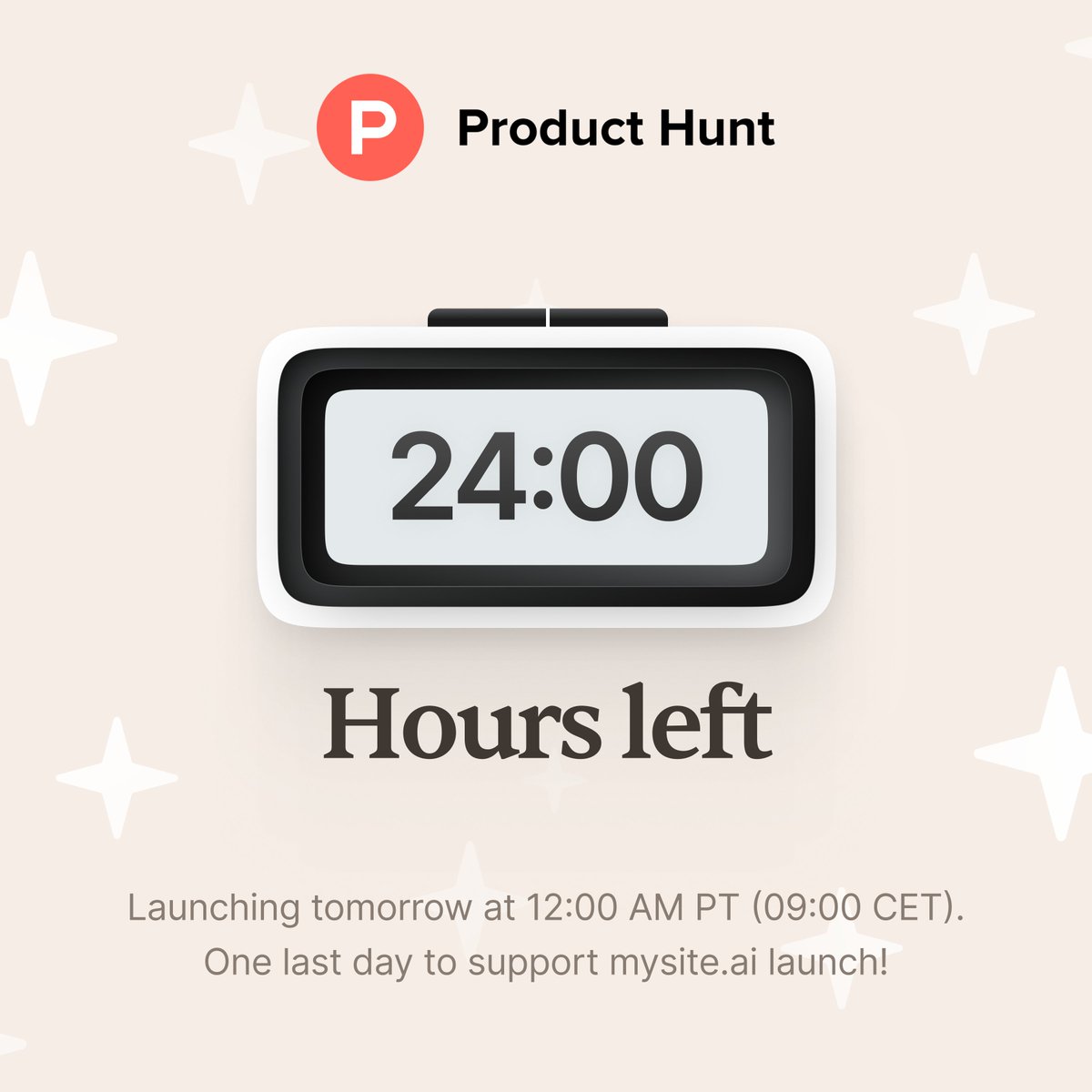 mysiteai's tweet image. 🚨 Launching in 1 day!
We go live on Product Hunt at Thursday 12:00 AM PT .
Let’s make mysite.ai #1 of the day.

Support here → producthunt.com/products/mysit…