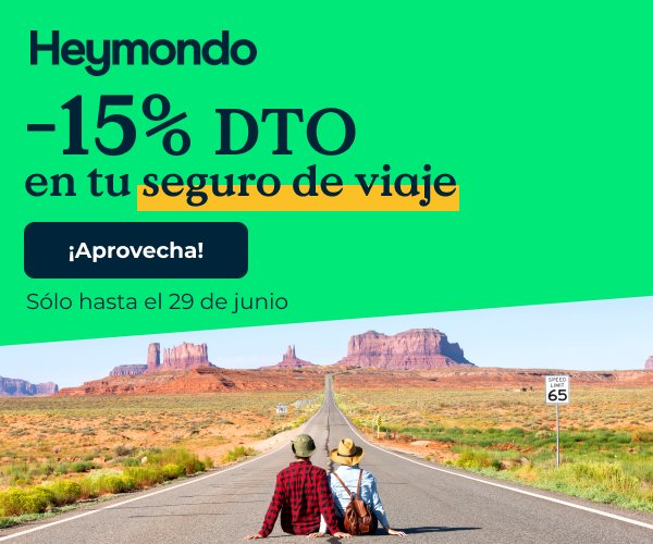 🔥 15% de DESCUENTO en tu seguro de viaje con Heymondo
✅ Contrata hoy y úsalo cuando quieras
🌎 Ideal para tus vacaciones de verano, viajes largos...

👉 Aprovéchalo aquí: bit.ly/4l5mjlq

#SeguroDeViaje #Viajes2025 #DescuentoViajero #AireNomada