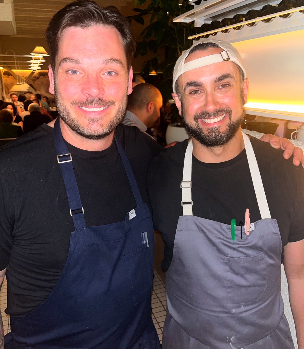 Wow! Thanks @visaca  for the privilege to host exclusive @michelinguide <a href="/osteriagiulia/">osteriagiulia</a> @chefrobrossi and @vancouvermagazine #bestitalian <a href="/elio/">el aliado</a>.volpe @lifeunphiltered dinner. Grazie to 120 guest who joined us @visaca #infinitedining #titansitaliancuisine @topchefcanada chefs 🇮🇹❤️