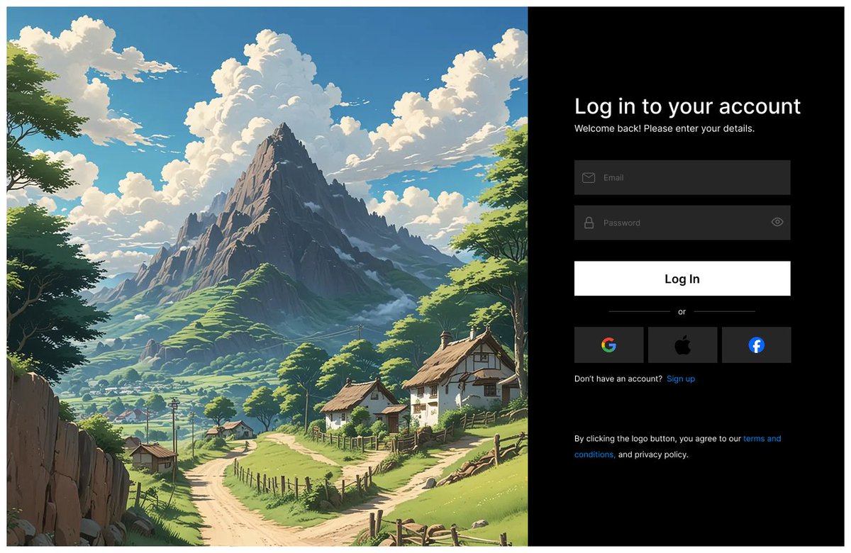 gajan006's tweet photo. Login Page ✅
Kept it clean, simple, and user-friendly.
Designed in Figma as part of my daily UI grind.
#Figma #UIUX #WebDesign #LoginScreen #DesignPractice https://t.co/As8riwekOh