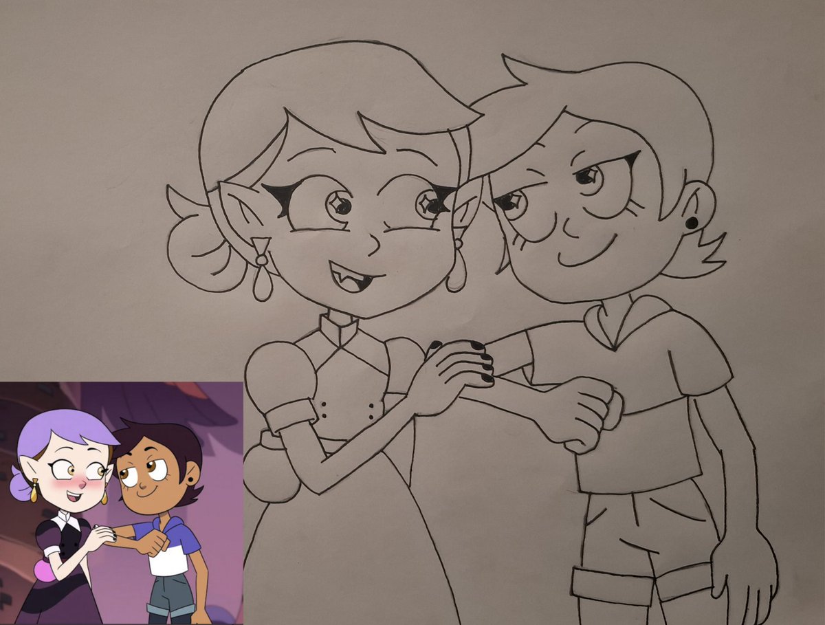 Just a redraw as an attempt to get out of art block 💜

#Lumity #TheOwlHouse #TOH
