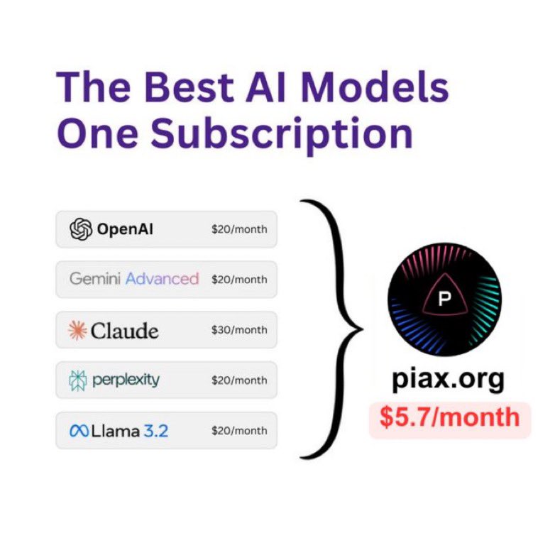 Multiple AI subscriptions draining your wallet? 💸 Switching platforms killing your creative flow? PIA <a href="/piaxgpt/">PIA</a> is here to solve YOUR pain points! One-stop AI experience for smoother creation &amp; better cost control.

Try it now👉: piax.org

#AIPainPoints