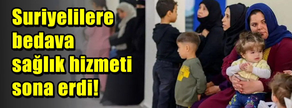 Suriyelilere bedava sağlık hizmeti sona erdi!
anadolugazetesi.com/suriyelilere-b…