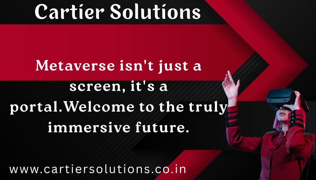 CartierSolution's tweet image. Discover new ways to learn, collaborate, and innovate in the digital landscape. 
#MetaverseInnovation #CollaborateAndLearn