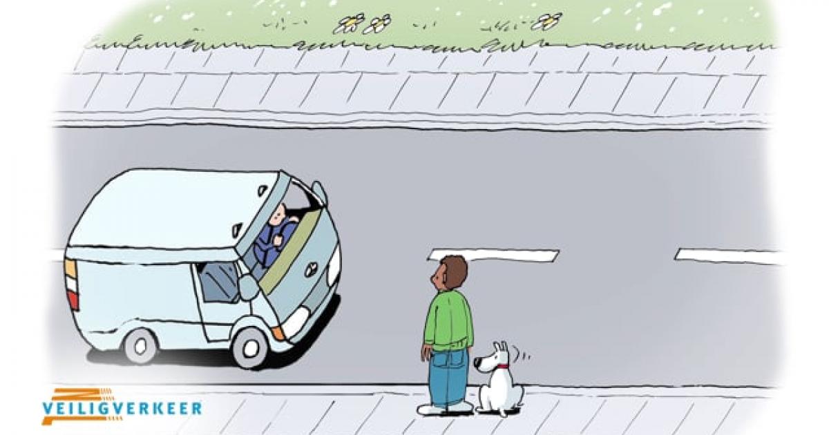 Goedemorgen bijna iedereen!
Ik lag gisteravond in bed en bedacht me opeens iets! Bij het oversteken kijk je eerst naar links, dan naar rechts en vervolgens weer naar links. Dit geeft dus aan dat het meeste gevaar van links komt!