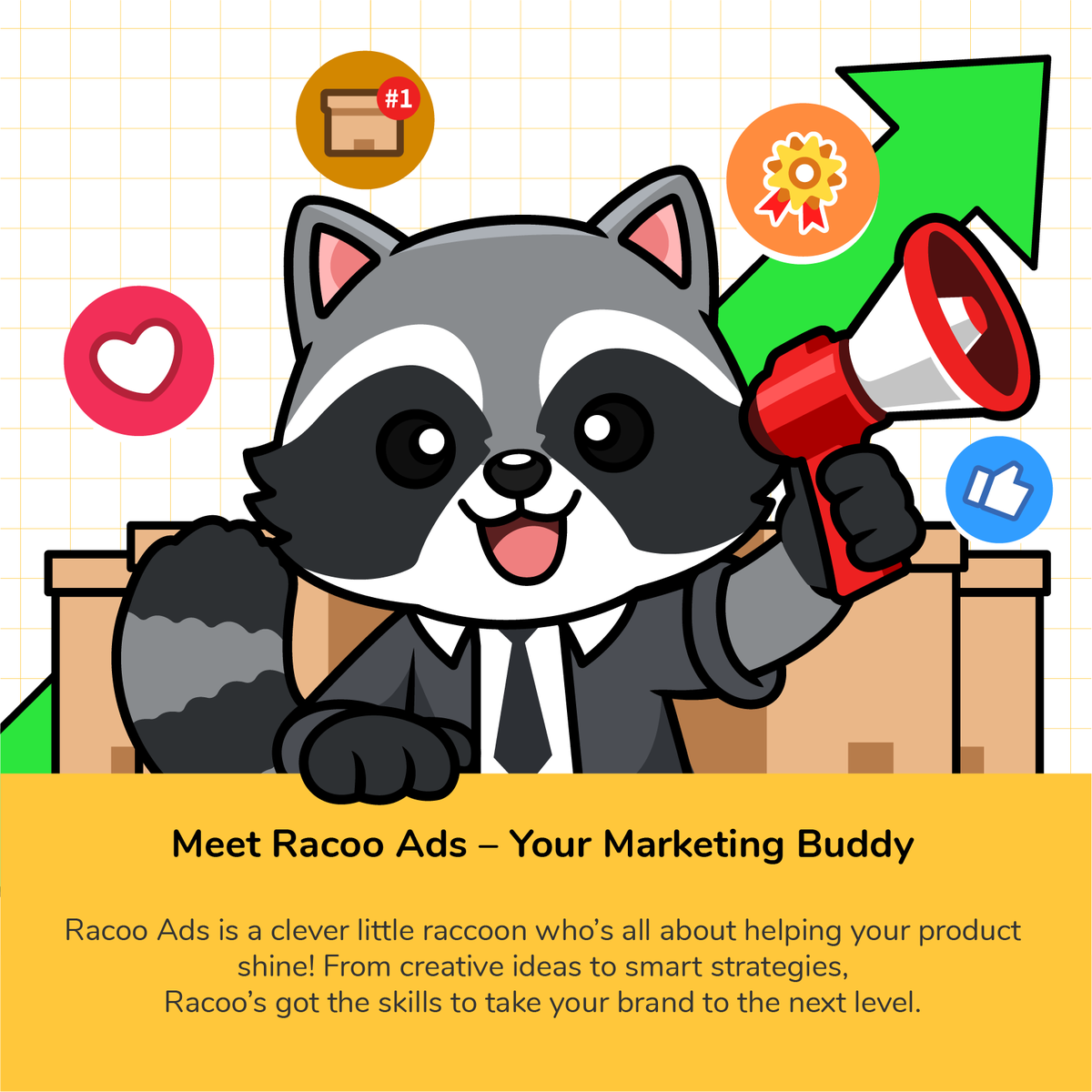 gunggoo_'s tweet photo. Racoo Ads - Your Marketing Buddy Mascot Design 

I’m available for commission work!
Contact : gunggooillustrate@gmail.com https://t.co/Ukgl0KfaRT