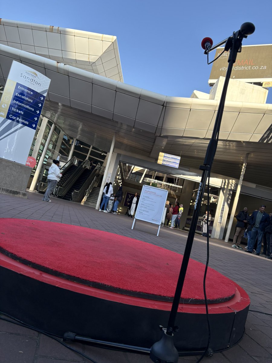 TheGautrain's tweet photo. Your plug to be on the #TheRedCircle @TEDxJoburg for #Gautrain15YearsonTrack !!! What’s your Gautrain story? https://t.co/PoJ5FBn26N