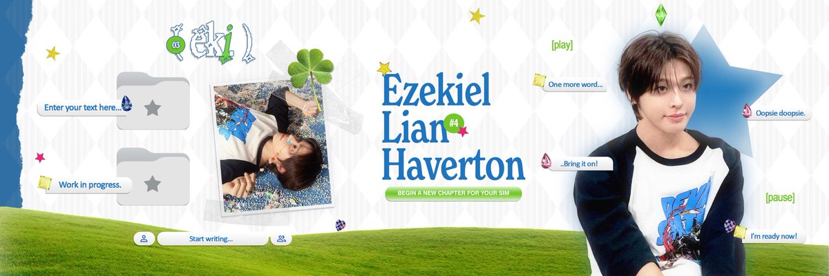 ( Elus-elus layout baru aku... cakep banget... NANGIS... makasih banyak <a href="/MissingHats/">BASKARA</a> buat layout cakepnya, dan <a href="/pierocns/">Piero</a> yang udah jajanin! 🥺 )