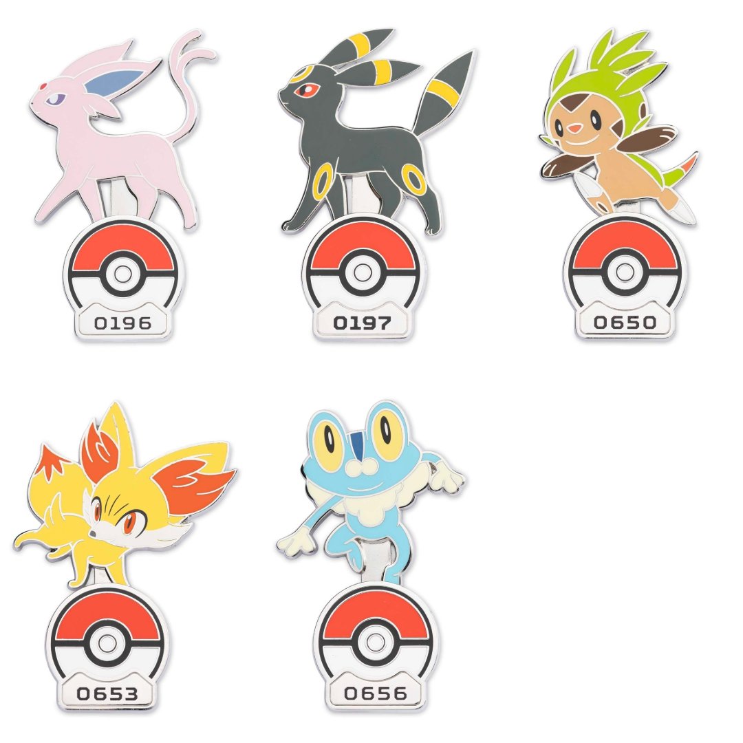 pokemonpin's tweet image. #News

Pokemon Center's big release is here -- This time they released 53 products! Here are the 5 gallery standing pin featuring Chespin, Fennekin, Froakie, Espeon and Umbreon!

#pokemon #pokemonpin