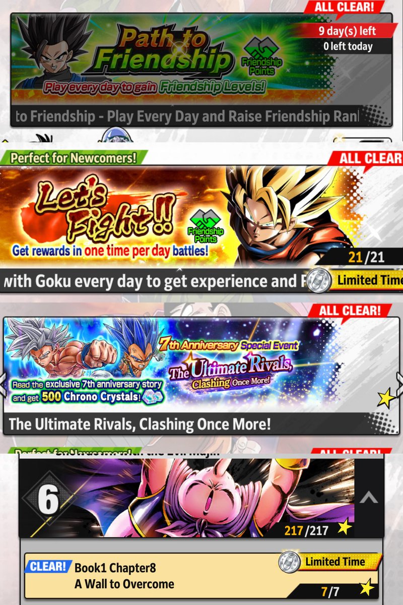 ExodusYami's tweet image. Best ways to grind friendship lvl🔥
#Legends7thAnniversary #DragonBall