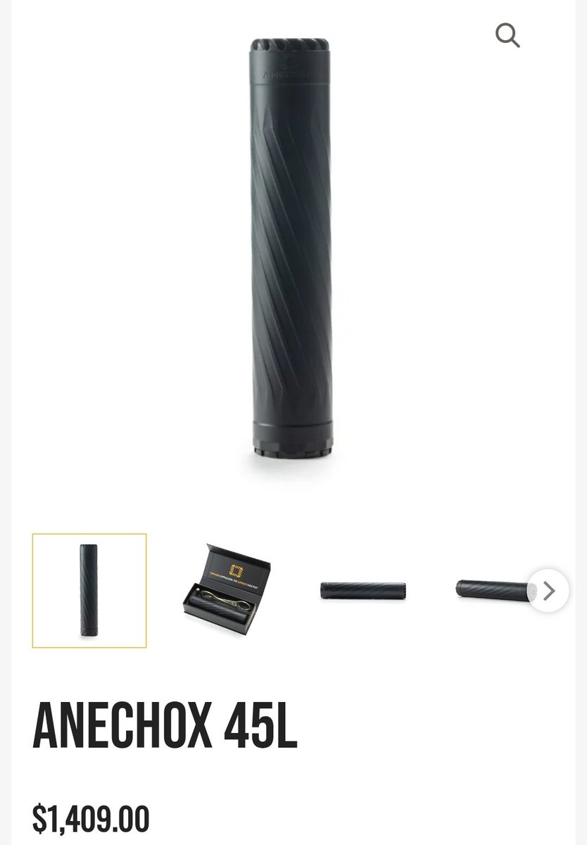 AKballistics's tweet photo. ⭐️🔥➡️ https://t.co/WOSasuEIaX
Get Your Anechoic Anechox-45L Titanium Suppressor for 15% Off with Discount Code "Alaskan".
📺 watch it here with SubSonic .458socom: https://t.co/bS7rlYdIlo
Affiliate Link 🔥⭐️
#Suppressor #Silencer #45caliber #458socom #ar15 #TheNFAisUnconstitutional
#PassTheHearingProtectionAct
#2AShallNotBeInfringed
@_ASILENCER