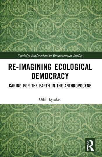 New book review! 

Re-imagining Ecological Democracy: Caring for the Earth in the Anthropocene by Odin Lysaker. 

Reviewed by 
Govind S  &amp; Smita Jha
doi.org/10.1080/096440…