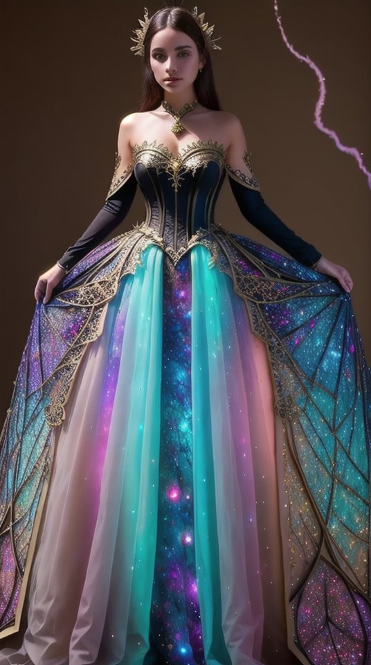 BadToxicAI's tweet photo. #edgFD #neon #glowing #dress #galaxy #beautiful #aesthetic #fantasyDress #edgFantasyDress #Girl #AIGirl #Girls #AIGirls #LoRA #LoRAedgFantasyDress #Auto1111 #StableDiffusion #safetensors #AIArt #AIFilter #AI #Kunst #art #cyberrealistic v40 DPM++ 3M SDE Karras https://t.co/cmD93n7Jcr