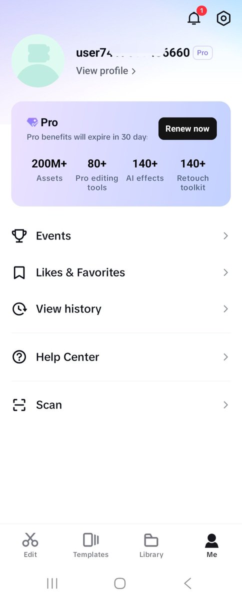 #lovelyprems for July Capcut 1mo solo and Canva INV 
thank you so much for a nice service ✨️🌼