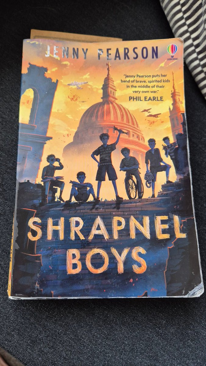 NicholaJ (@nj13) on Twitter photo One of our parents at school has loaned me this by <a href="/J_C_Pearson/">Jenny Pearson</a> and I can't put it down.
Great storytelling and I love the characters. Going to order some for school for our Year 6 to support WW2 topic learning📚 One of our parents at school has loaned me this by <a href="/J_C_Pearson/">Jenny Pearson</a> and I can't put it down.
Great storytelling and I love the characters. Going to order some for school for our Year 6 to support WW2 topic learning📚