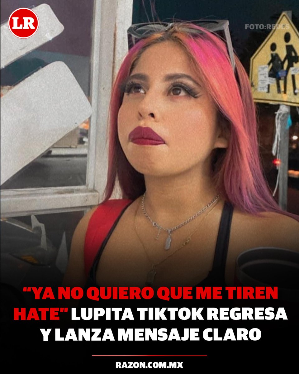 LaRazon_mx's tweet image. La intriga llegó a su fin: la influencer #LupitaTikTok volvió a la palestra digital y lo hizo con bombos y platillos. Tras semanas de un hermetismo que solo alimentaba las especulaciones sobre su paradero, #Lupita apareció en una transmisión en vivo en su cuenta de #Facebook. Al