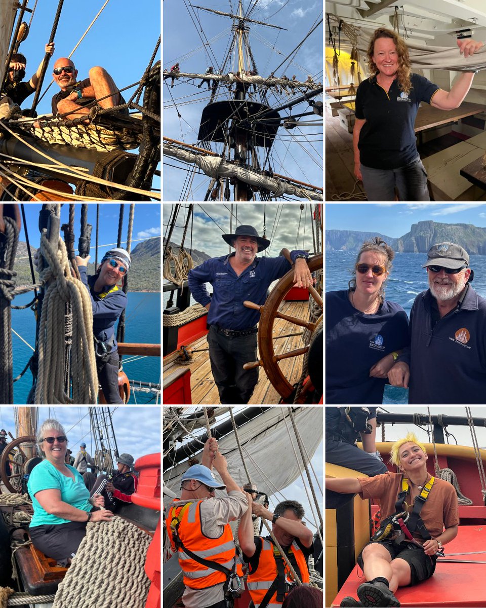 🌊 International Day of the Seafarer 🌊 This is our kind of day.

From First Nations navigators to ocean scientists, navy crews, tall ship sailors &amp; merchant mariners—we salute all who live and work with the sea. 🌏⚓️💙

Images: Endeavour 2025

#DayOfTheSeafarer #LoveTheOcean
