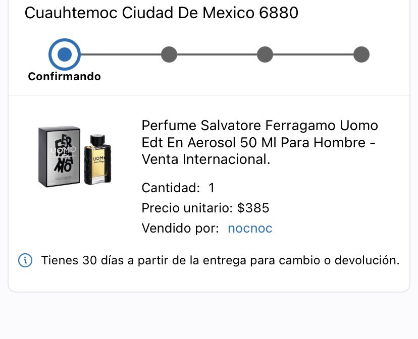 artiu's tweet photo. @Profeco @Coppel ¿Cuál es el proceso para reportar un fraude? 
Compre vía app de Coppel una perfume que en la información del producto claramente viene especificado que es de 50 ml en spray y me llegó una de 5 ml. https://t.co/kTDx7tWqqY