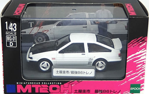 Amazon | 1/43 MTECH トヨタ AE86 TRUENO 土屋圭一 最強86トレノ