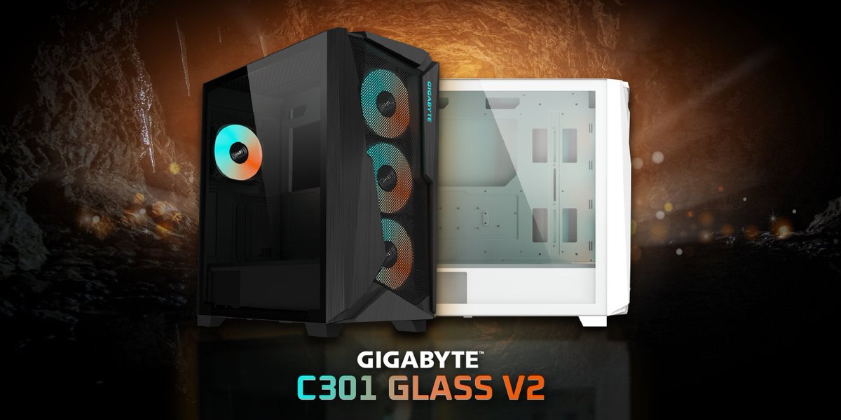 Need airflow &amp; style? The GIGABYTE C301G Type-C V2 brings both. 🖥️ Mesh front, glass side, Type-C front I/O, room for 400mm GPUs. 🔥 It’s build-ready.
👉 Buy now: wootware.co.za/gigabyte-gb-c3… #gigabyte #pcbuilding