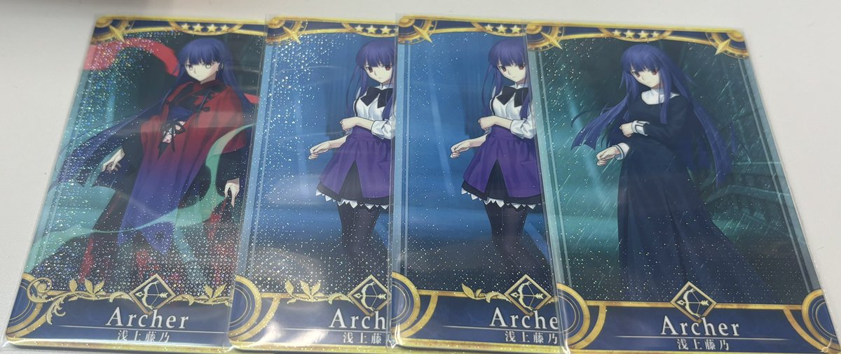 FGOAC #FGO 通販に浅上藤乃の初期から最終手前までのフェイタルが入荷
