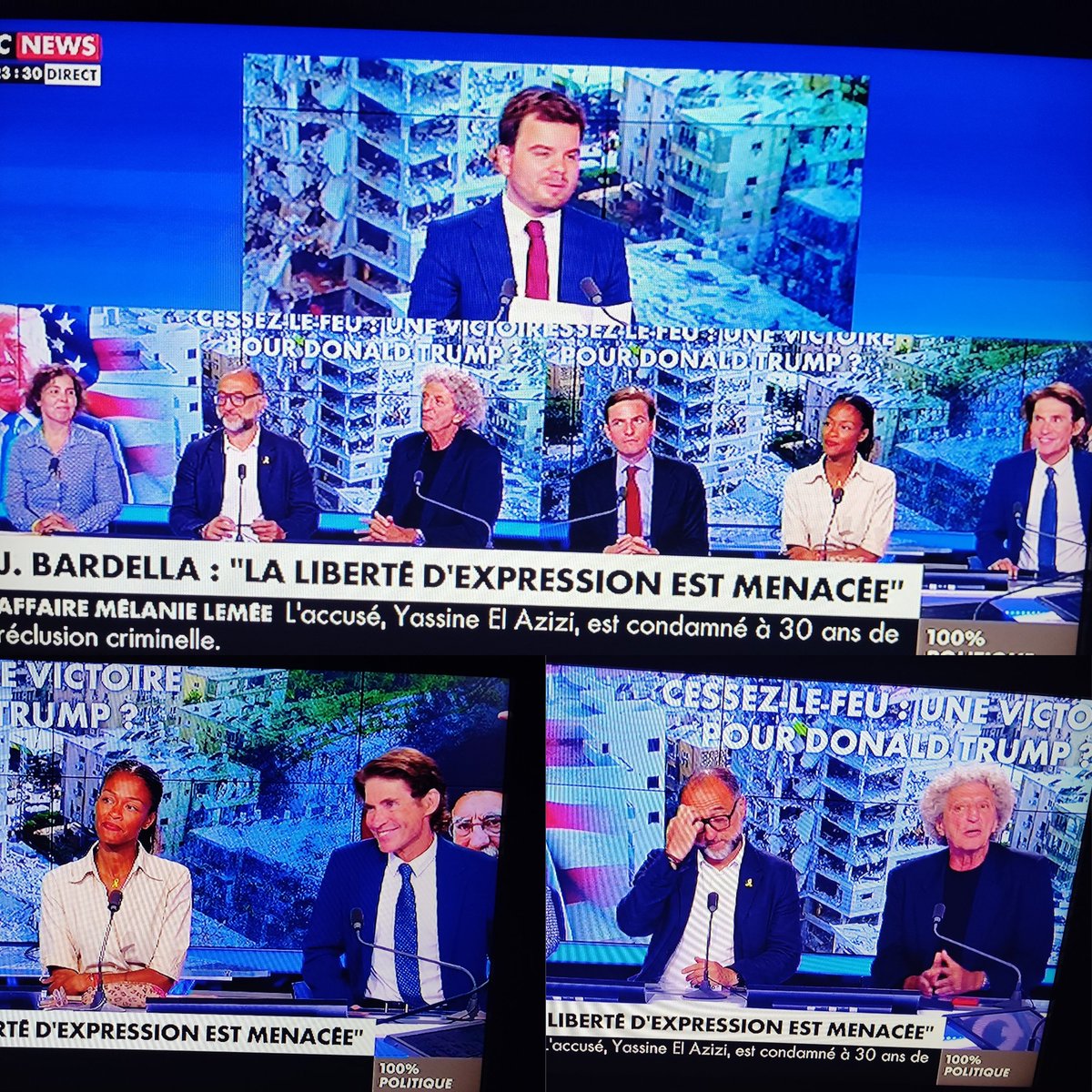 Débat sur le conflit Israélo-Iranien avec Franck Tapiro, Elie Chouraqui, Rachel Kahn, Arno Klarsfeld.
L'entrisme des frères musulmans est insupportable.