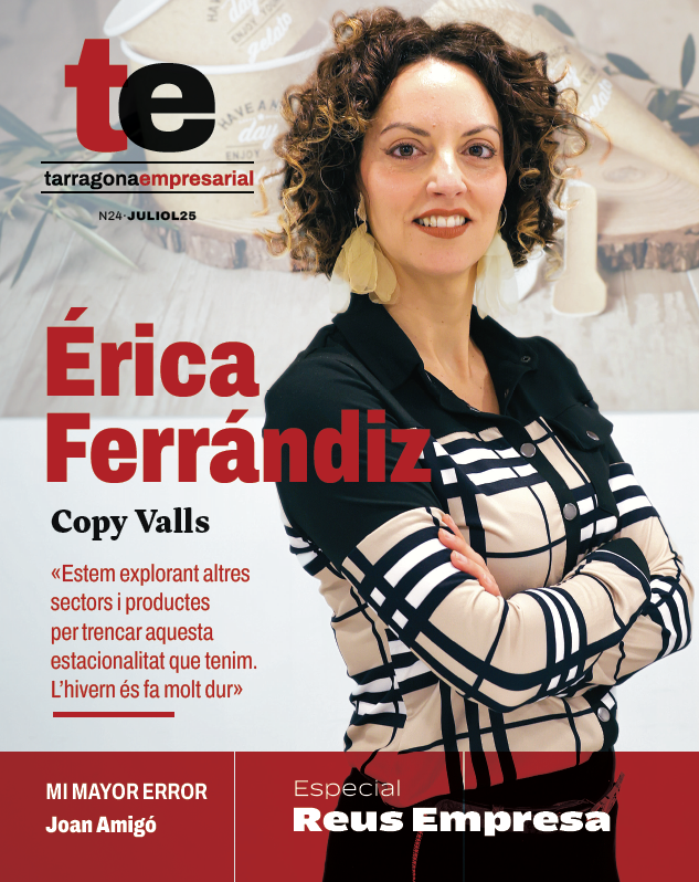 comexterna's tweet photo. 📦 Ja tenim a impremta el número de juliol de Tarragona Empresarial. La setmana vinent començarà el repartiment als nostres subscriptors.

Destaquem l’entrevista de portada a Erica Ferrándiz, CEO de Copy Valls, i un especial dedicat a la realitat empresarial de Reus. https://t.co/APiCLgRnZZ