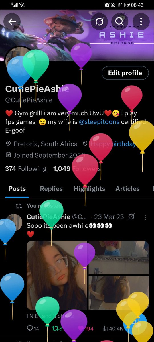 I guess Twitter is being cute for the day ❤️🤭