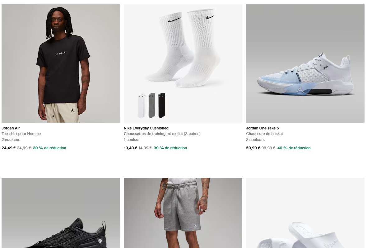 Bons plans #Nike : jusqu'à 50% de remise sur la boutique Nike !

Parcourir les promotions : tidd.ly/3xyUK02